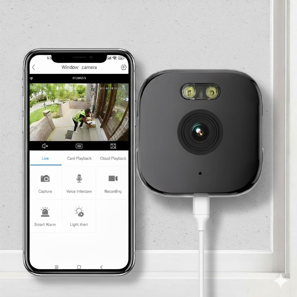 Mirvella SmartCam – Indoor Security Camera with Motion Detection & Remote Access